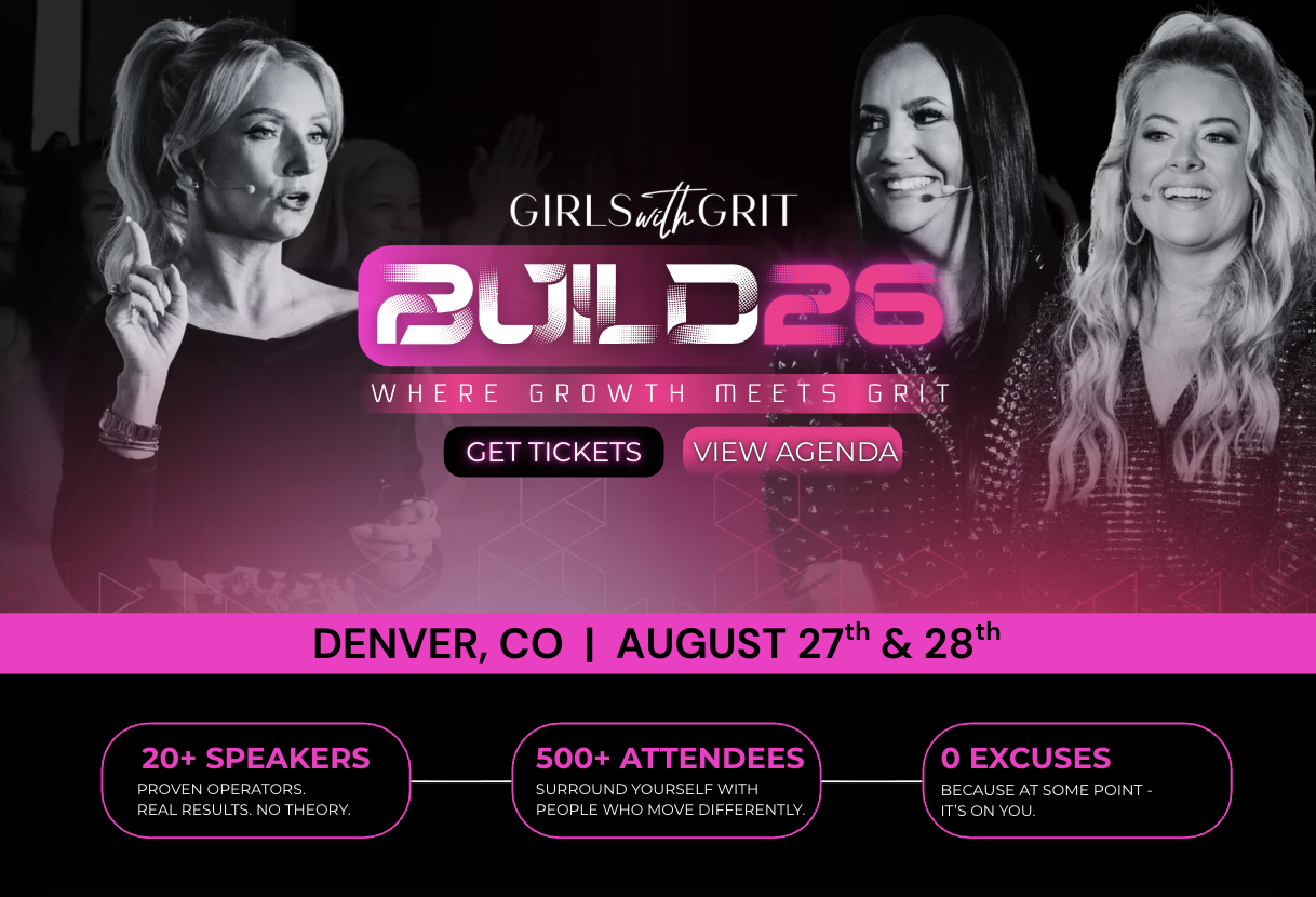 BUILD '26 — Where Growth Meets Grit. Denver, CO. August 27 & 28.